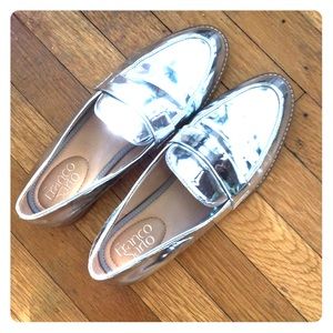 Silver Franco Sarto shoes